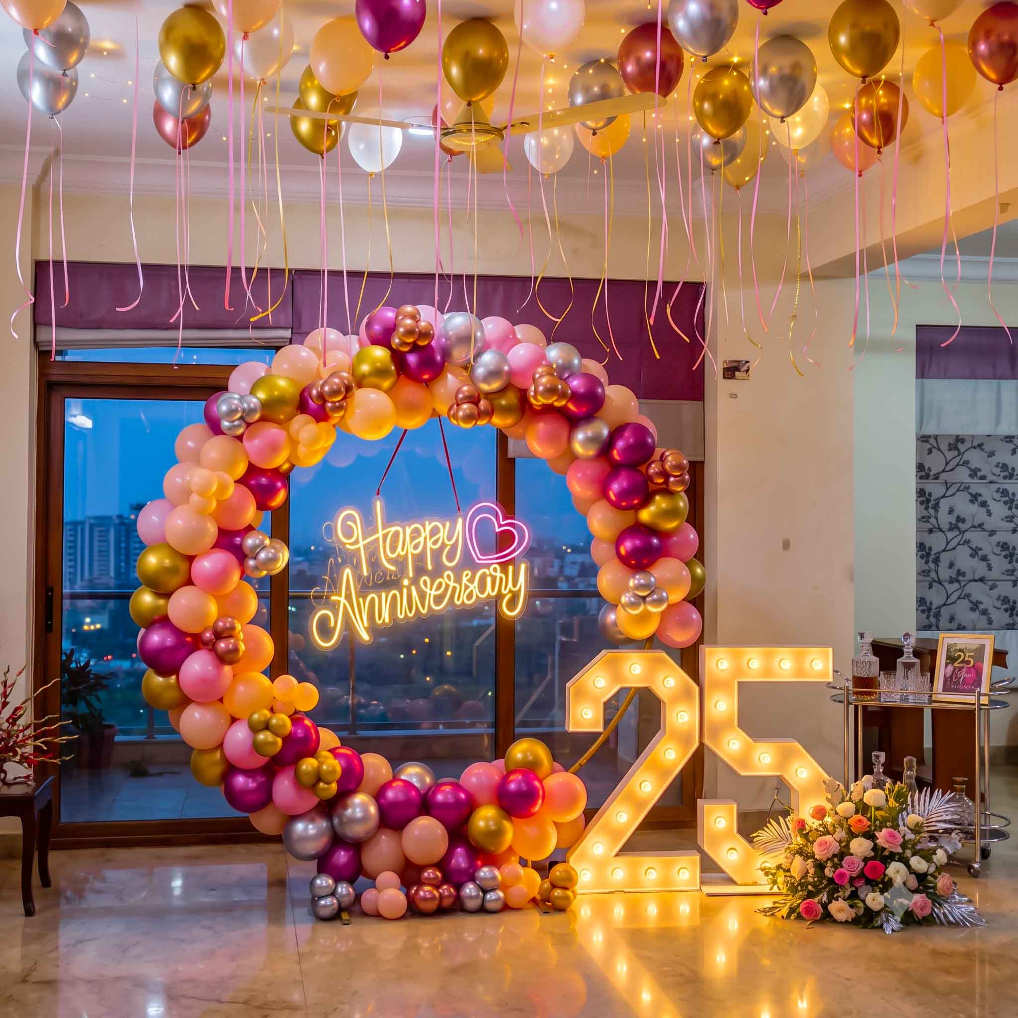 Anniversary decoration